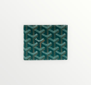 goyard green wallet
