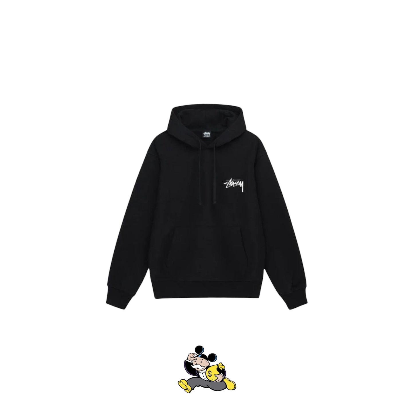 STUSSY BLACK DICE HOODIE