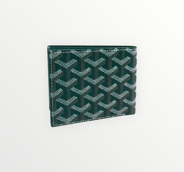 goyard green wallet