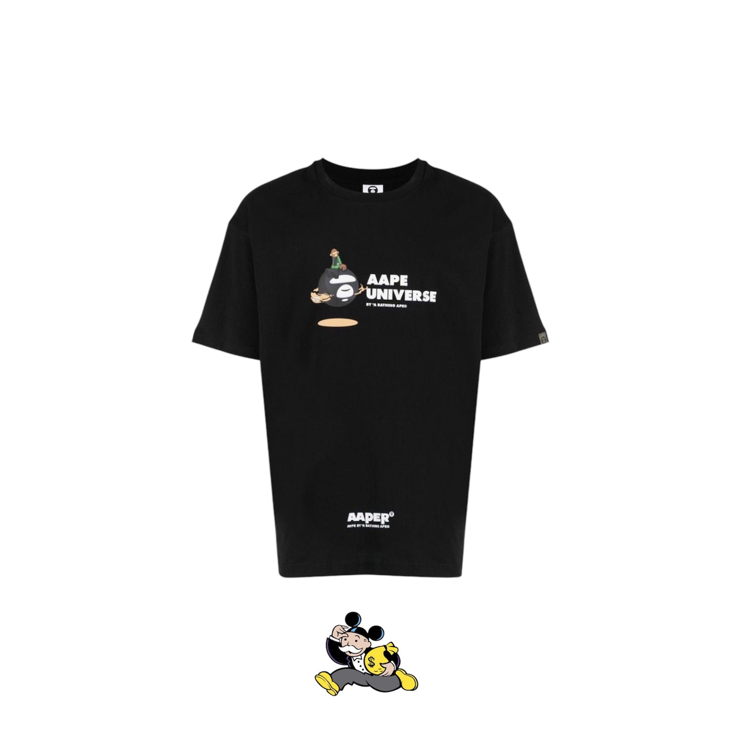 AAPE BLACK TSHIRT