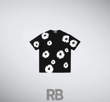 denim tear black tee (no ticket)