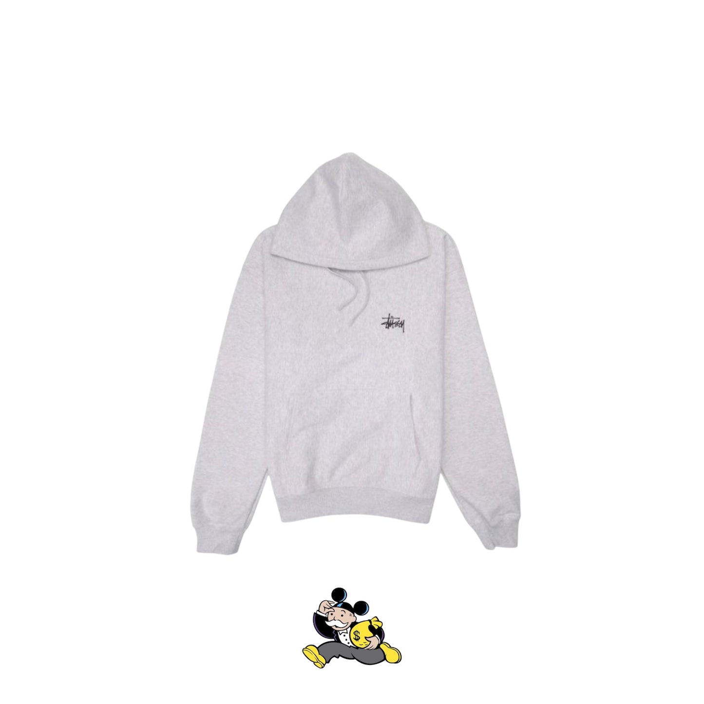 STUSSY GREY HOODIE