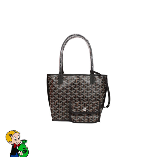 GOYARD ANJOU TOTE MINI BLACK