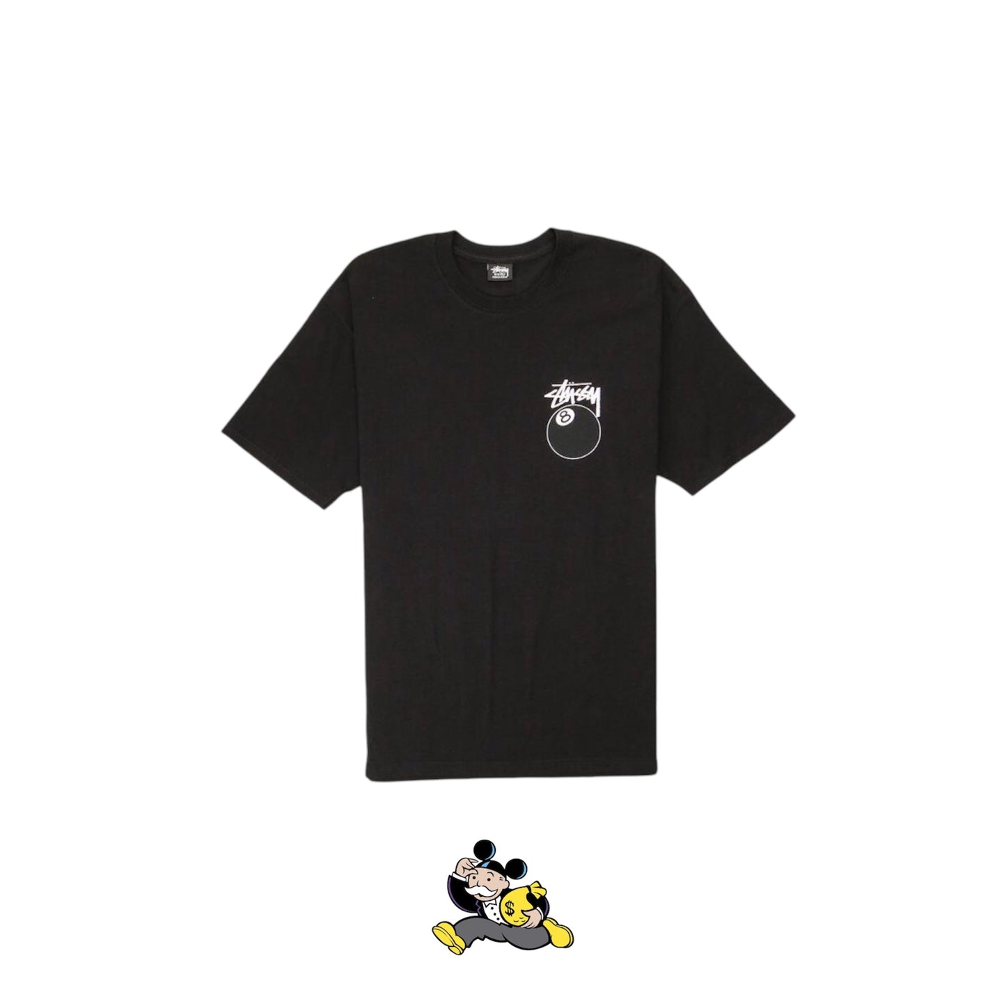 STUSSY 8 BALL BLACK