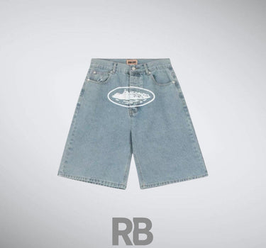 corteiz jeans shorts