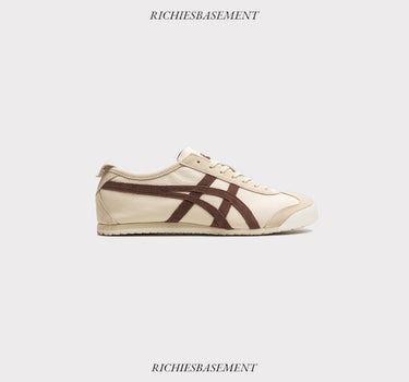 Ontisuka tiger “beige suede brown”