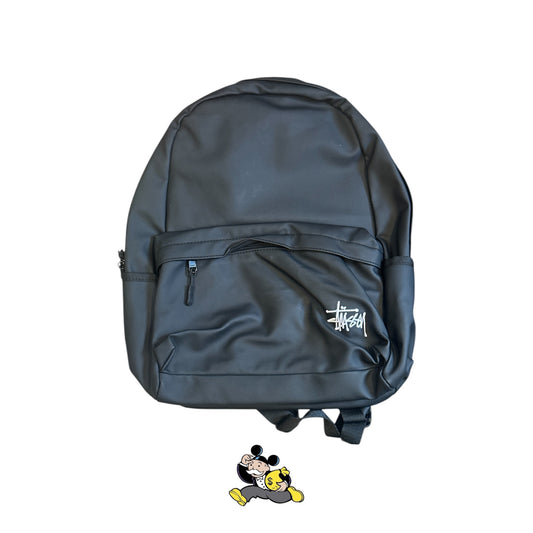 STUSSY BLACK BACKPACK