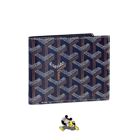 GOYARD BLUE WALLET