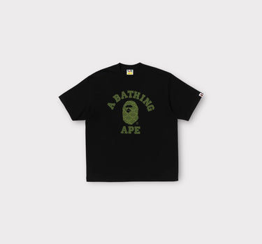 bape monogram black tee