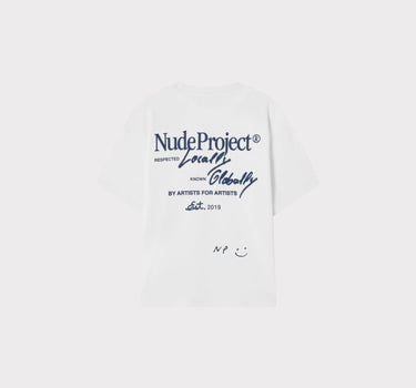 nude project white tee (no ticket)