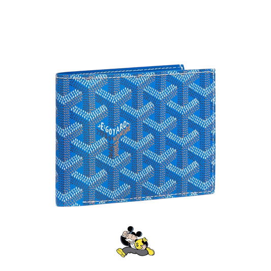 GOYARD BLUE WALLET