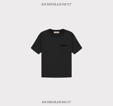 essentials black fog tshirt
