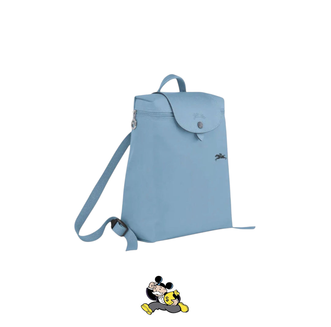 LONG CHAMP LE PLIAGE BACKPACK - BLUE