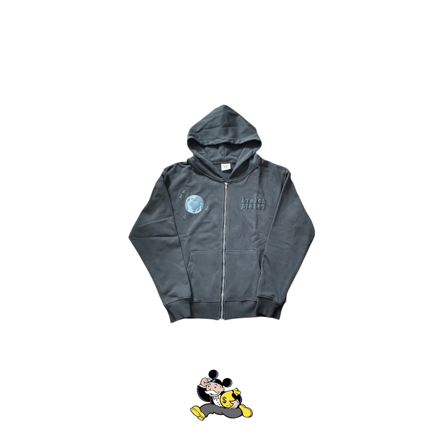 BROKEN PLANET SPIDER ZIP UP