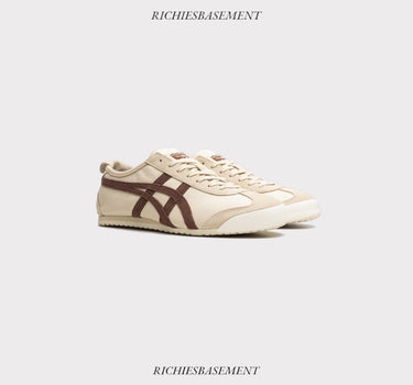 Ontisuka tiger “beige suede brown”