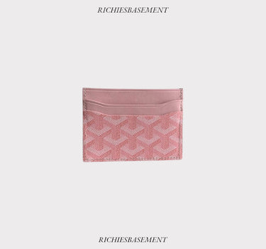 goyard saint sulpice pink cardholder