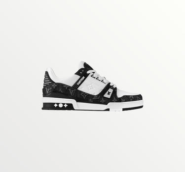 lv trainer sneaker black
