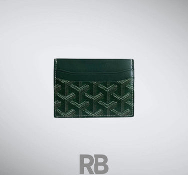goyard saint sulpice green cardholder