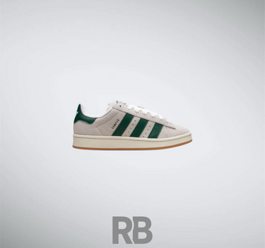 campus crystal white dark green