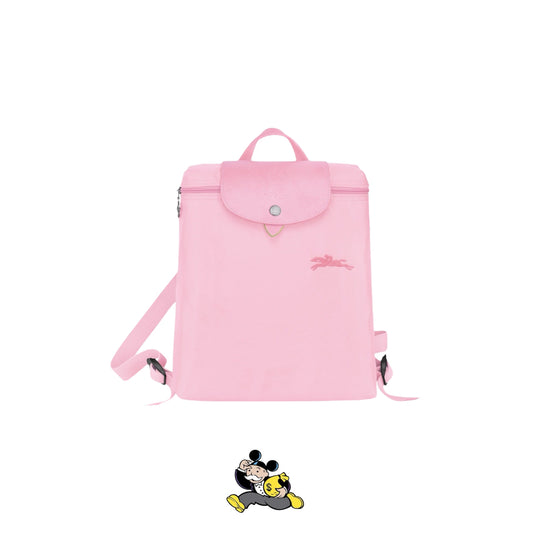 LONG CHAMP LE PLIAGE BACKPACK - PINK