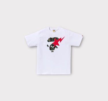 bape white tshirt