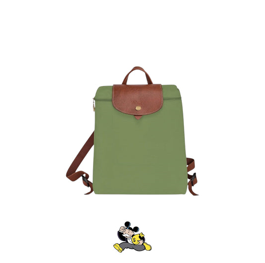 LONG CHAMP LE PLIAGE BACKPACK - GREEN