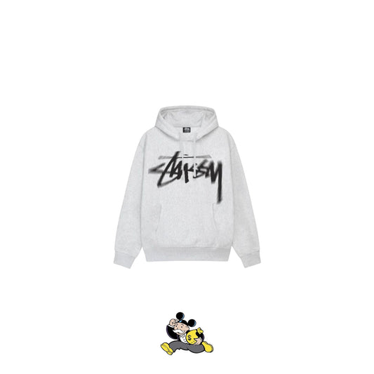 STUSSY GREY DIZZY HOODIE