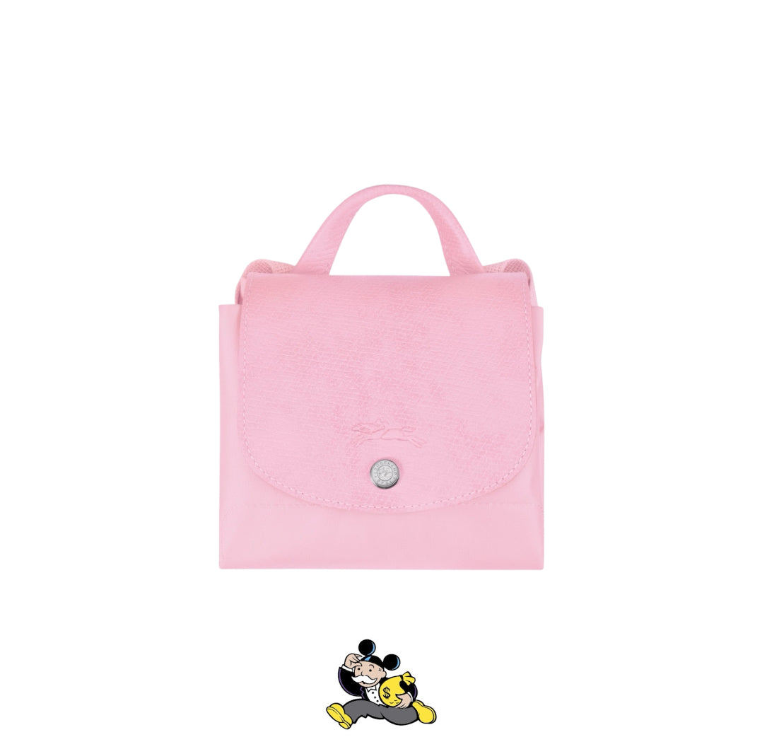 LONG CHAMP LE PLIAGE BACKPACK - PINK