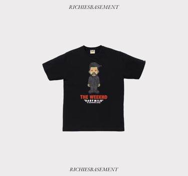 Bape x The Weeknd Black T-shirt